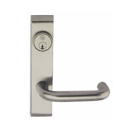 Lever on escutcheon with cylinder